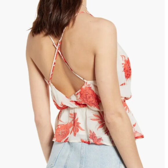 β₯οΈHP Astr Mini wrap V neck Blouse or top NWT β€οΈ HOSTESS PICK β€οΈ - Picture 2 of 14